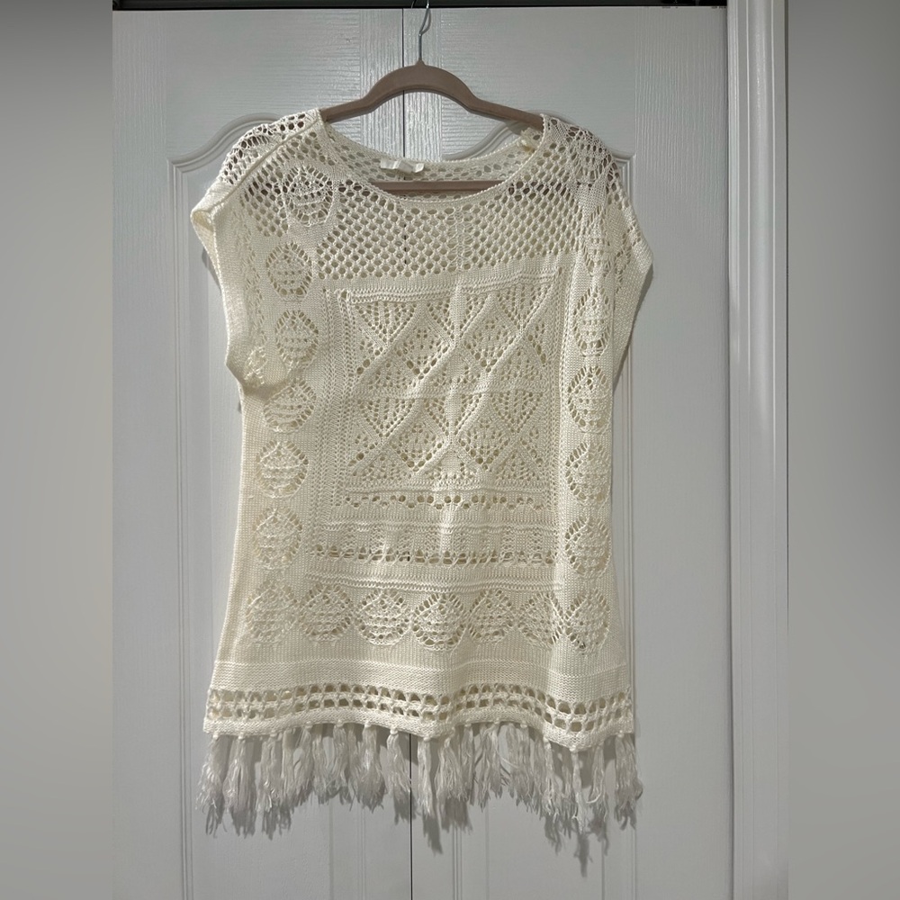 BLL New York - Ivory Pullover Sweater Size L